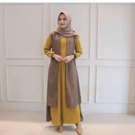 LAVINA MUSLIM DRESS -#GESTRICK