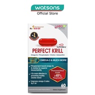 LABO NUTRITION Perfect Krill Dietary Supplement Softgel (For Heart, Brain, Liver, Joint,Vision, Immu