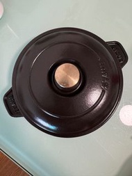 Staub 淺口圓形烤盤20cm