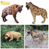 TOBE1 Spotted Hyena Model Kids Cognition Early Learning Educational Toy Simulation Wild Animals