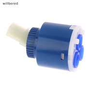 willbered 25mm 35mm 40mm Ceramic Cartridge Valve Kitchen Bathroom Cartridge Valve Mixer Tap Repalce 