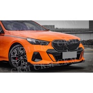 Dry Carbon Fiber for BMW 5 Series G60 G68 M Sport 2024+ Front Bumper Lip Spoiler Splitter FRP Front 