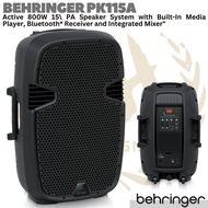 behringer pk115a active 800w 15 inch pa speaker system | spiker aktif