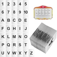 OLYCRAFT 62Pcs Bottle Service Sign Replacement Cards Bottle Presenter Cards Acrylic Sign Replacement