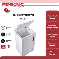 PENSONIC CHEST FREEZER 100L PFZ-113 [READY STOCK]-1YEAR PENSONIC WARRANTY MALAYSIA