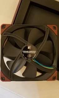 Noctua NF-A14 iPPC-3000 PWM,重型冷卻風扇,4 針,3000 RPM (140 公釐,黑色)