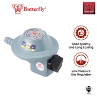 Butterfly LPG Gas Regulator 182 (Kepala Gas) Sirim / +HOSE + CLIPS