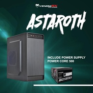 VenomRX Casing PC Astaroth M-ATX with PSU Powercore 300W