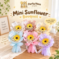 (Ready Stock)Sunflower Graduation Bouquet  Konvo Bouquet Bunga Konvo