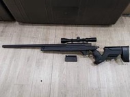 二手寄賣 9成新 WELL MB04 手拉狙擊槍 狙擊槍 精準 BB槍 手拉空氣槍 1槍1匣 含狙擊鏡