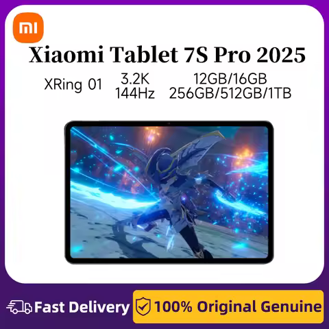 Xiaomi Pad 7S Pro 12.5 2025 12.5-inch 3.2K LCD Xuan Ring O1 Surge OS2 Processor 144 Hz Xiaomi HyperO