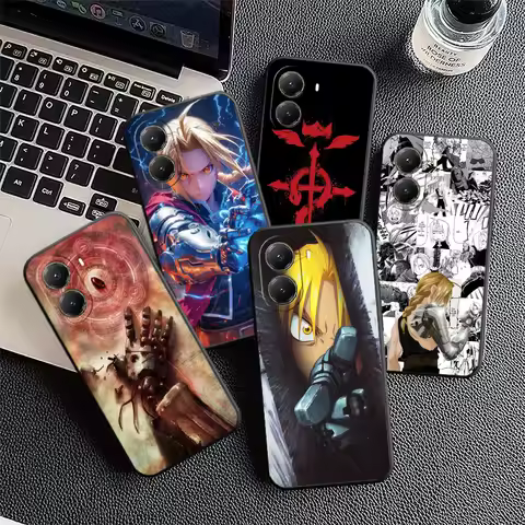 F-Fullmetal A-Alchemist Anime Soft Phone Case for Xiaomi Poco X5 X6 X7 X8 Pro Max X3 F7 F8 Ultra M8 
