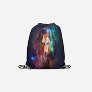 String bag WOLF 3D Fullprint Drawstring bag Art 9
