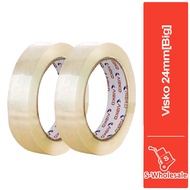 S-Wholesale Visko OPP Adhesive Transparent Packaging Tape 24mm X 90 meter