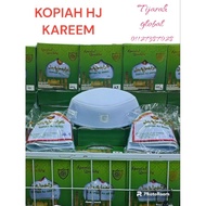 KOPIAH HAJI ABDUL KAREEM PUTIH ORIGINAL GOOD QUALITY