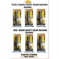 GEAR KASAR Y125 RXZ HYPERSPEED HPSP: Y125Z / RXZ MAIN SHAFT GEAR RACING (KASAR) HYPERSPEED HPSP RACI