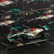 Bimeigao F1 Racing Model 1: 43 Mercedes-Benz F1 Car Model W13 Formula Mercedes-Benz Alloy Car Model 