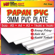 PVC foam board papan pvc house modeling display board signboard