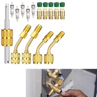 【Chevro】R32 R454b R410A Adapter for Split 1/4" to 1/4" Fitting Adapters 45° Adapter