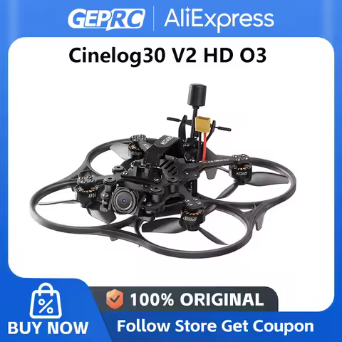 GEPRC Cinelog30 V2 O3 FPV Ultralight FPV Racing Drone TAKER F722 45A AIO Flight Controller 1404 3850
