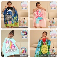 SG SELLER-KIDS BEACH TOWEL/POOL TOWEL/HOODIE TOWEL 150X75CM