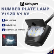 YAMAHA Y15 Y15Z Y15ZR EXCITER 150 License Plate Light Rear Number Lamp Tail Fender Nombor Lampu Blac