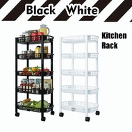 kitchen multi-purpose trolley kitchen storage kitchen rack with wheels
