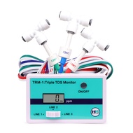 SM1 Single/TRM1 Triple TDS Meter เครื่องทดสอบคุณภาพน้ําออนไลน์ดิจิตอล 0-9990ppm TDS Monitor สําหรับ