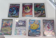Pokémon card 全出 / 超級噴火龍X MA / 超級路卡利歐ex MA / 超級快龍EX / 光輝伊布 / 飛翔皮卡丘Vmax