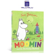 Moomin และปุ่มวันเกิดปกอ่อน-ฉบับสากลโดยหนังสือภาษาอังกฤษต้นฉบับ Tove Jansson