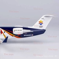{{Vivi toys }} NG Models 1:200 CRJ-200LR USA Airlines N498SW Salt Lake City 2002 Diecast Airplane Mo