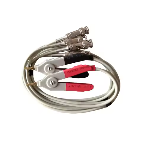 New Kelvin Test Clip LCR Digital Bridge Test Lead 4-wire Duckbill Clip SMT Kelvin Probes