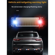 Solar warning light antitheft device car bike flashing lights