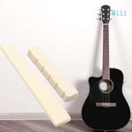 Will 2Pcs Guitar Bridge  Nut Tool For Left Handed Acoustic Guitar Accessories