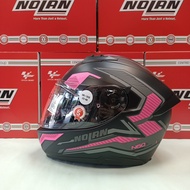 NOLAN N60-6 28 Matte Black Pink