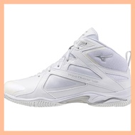 [Mizuno] Fitness Shoes Wave DIVERSE LG5 Unisex 25.0 cm 2E White x Silver