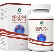 Adrenal Support Supplement with Ashwagandha for Stress and Anxiety Management, Cortisol Support,