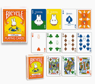 Bài tây Poker Bicycle Miffy 65 Anniversary Playing Cards