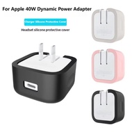 Portable Soft Silicone Cover For Apple charger 40W Charger Power Anti-Scratch Shell for Apple 40W US