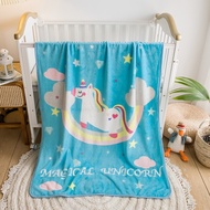 Baby Kids Cartoon Blanket Childcare Blanket Dinosaur Blanket Unicorn Blanket