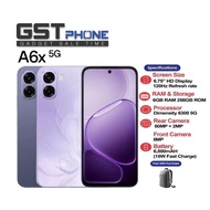 Oppo A6x 5G 6GB Ram+256GB Rom (Original Malaysia Set) With Premium Gift