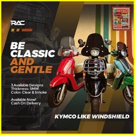 Ready Stock Kymco Like 125/ 150 Windshield ONLY!