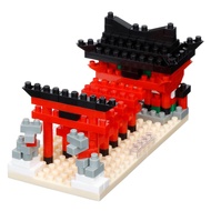 [Japan] Kawada Nanoblock Inari Shrine NBC_397 1.3 x 10.5 x 18 cm