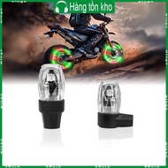 WIN 2 4pcs Eye Catching LED Wheel Lights Waterproof Tire Lights Waterproof LED Tire Lights for Car Trunk Bike Motorcycle