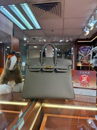 ✨門市現貨 無需預約✨ Hermes Birkin 25 大象灰金扣