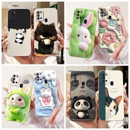 For Samsung A21S Case A217 A217F Soft Silicone Back Protector Cartoon TPU Bumper For Samsung Galaxy 