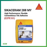 SIKACERAM 288 MY - GRADE C2TE S1 High Performance, Flexible Cementitious Tile Adhesive