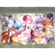 Anime Girl Yugioh Play Mat Yu-Gi-Oh! Traptrix TCG CCG Mat Card Game Playmat &amp;Bag Mouse Pad