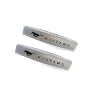 2pcs Mustang Emblem For Ford Seat Sticker Mustang Emblem Badge Sticker Car Seat Badge for Ford Musta