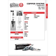 BRISK SPARK PLUG COPPER RACING NAR14YC (UF) (CR7HSA)